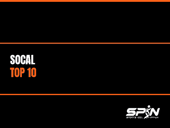 SPIN SoCal Top 10 title card for Week 4.